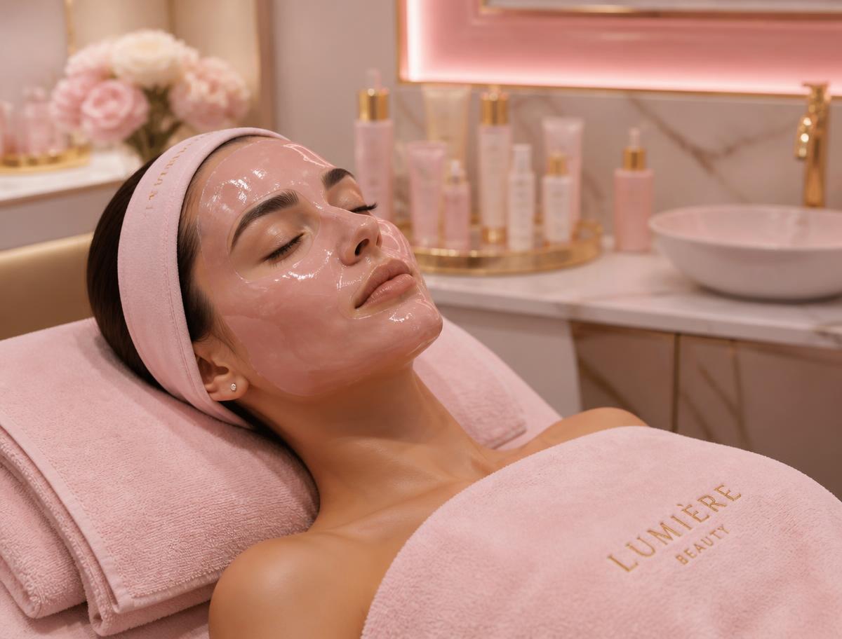 Treatment room at BBA Beauty by Alex prepared for a facial
